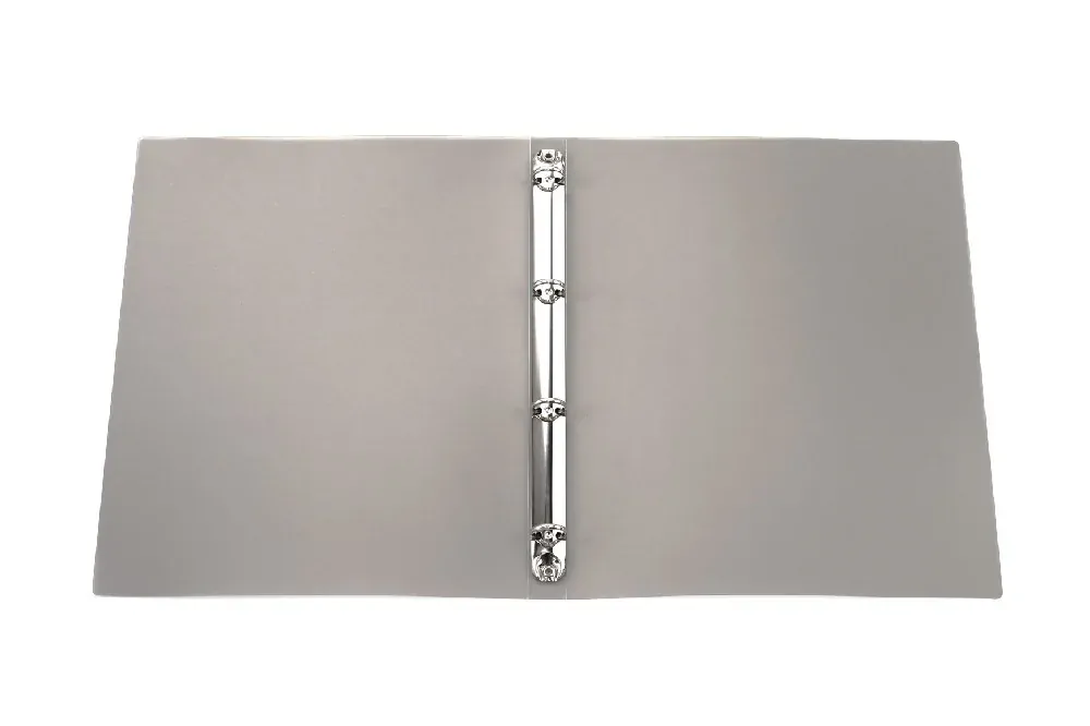 Pořadač kroužkový PP (4 - kroužkový) A4, transparent kouřový