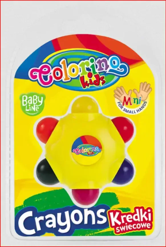 Voskovky pro nejmenší Colorino hvězdička
