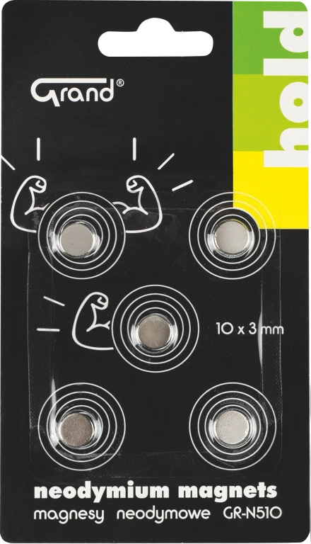 Magnet neodymový 10mm 5ks 