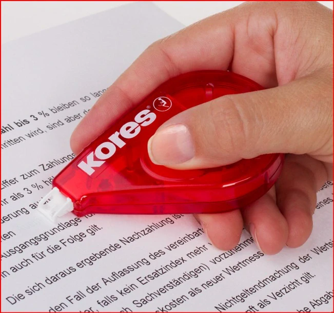 KORES Korekční páska Kores Roll On 4,2 mm x 15 m