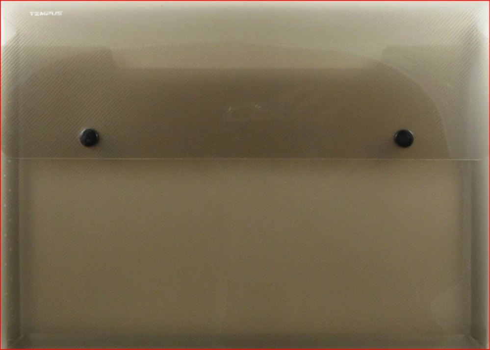 TMP Obal s patentkou /drukem/ - rozšířitelný PP/A4, průhledný/