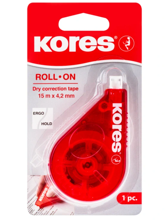 KORES Korekční páska Kores Roll On 4,2 mm x 15 m