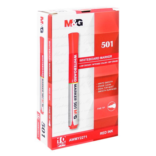 M&G Popisovač M & G Economical Whiteboard Marker - červený