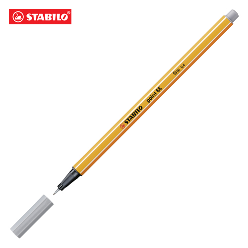 STABILO Liner STABILO point 88 světle šedý