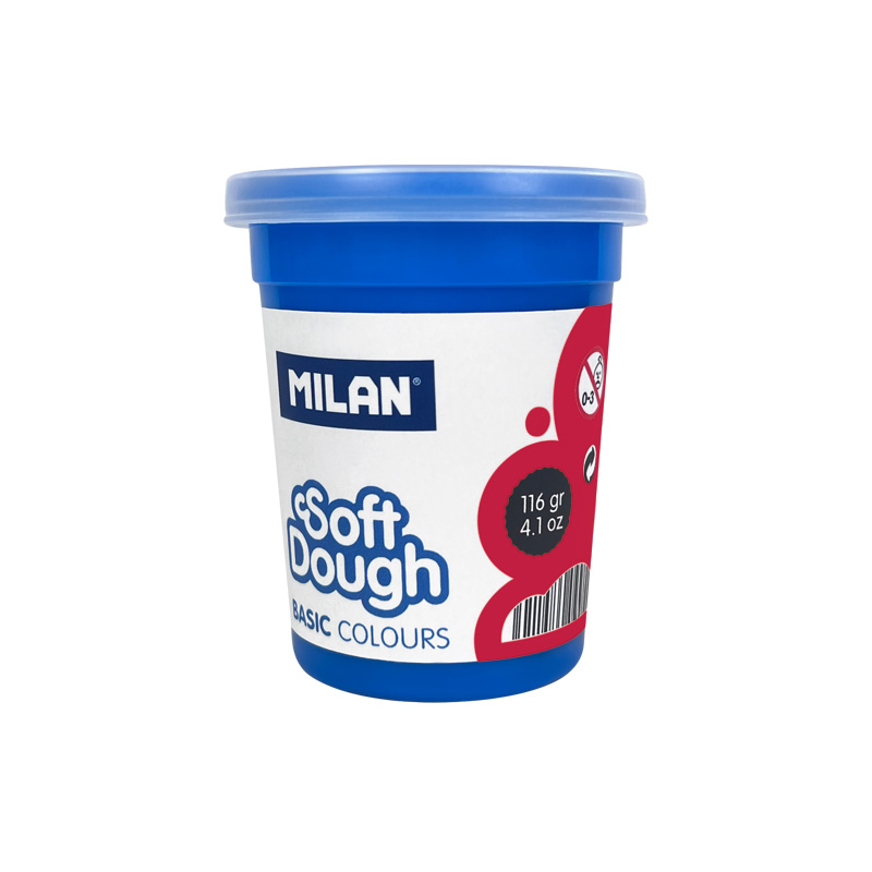 MILAN Plastelína MILAN Soft Dough červená 116g /1ks