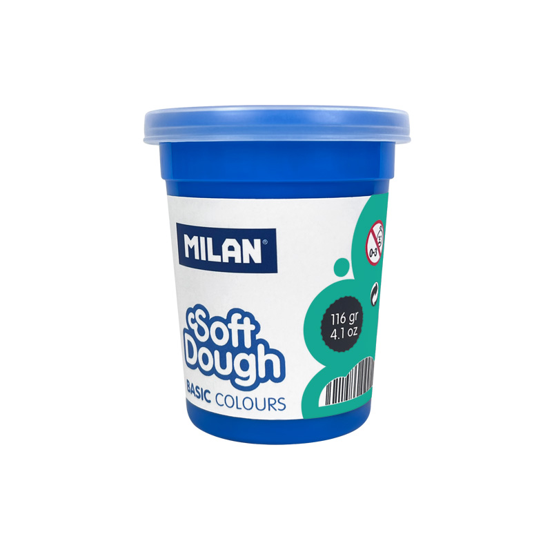 MILAN Plastelína MILAN Soft Dough tyrkysová 116g /1ks