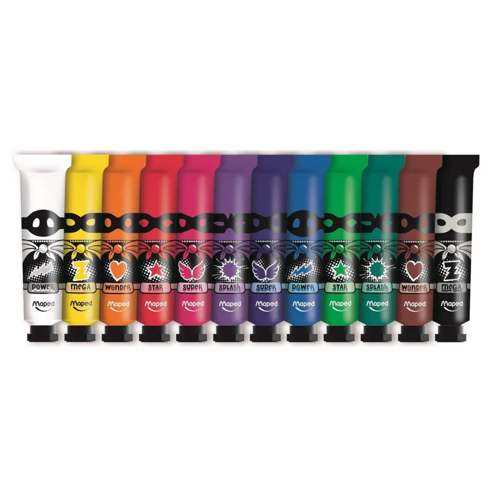 MAPED Temperové barvy MAPEDColor´ Peps 12x12 ml v plast. boxe