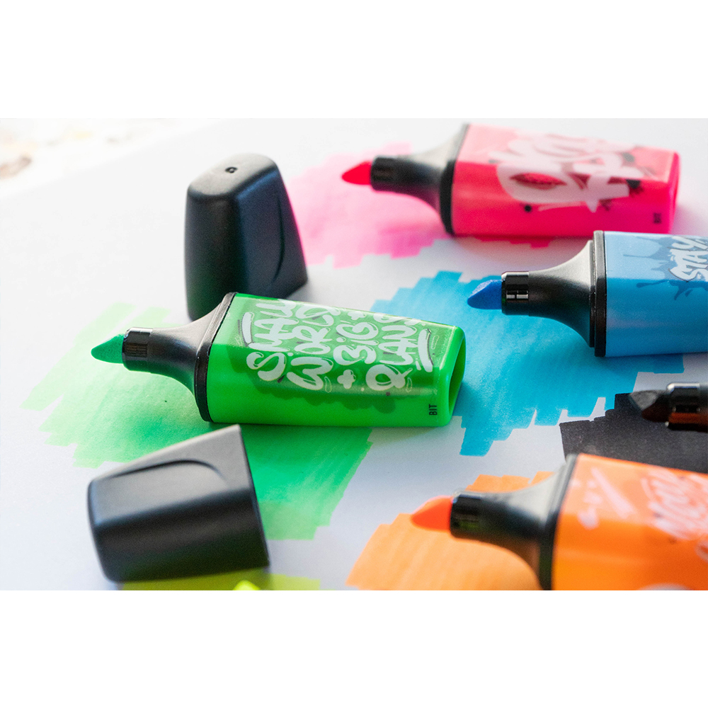 STABILO Zvýrazňovač STABILO BOSS MINI by Snooze One - sada 5 ks