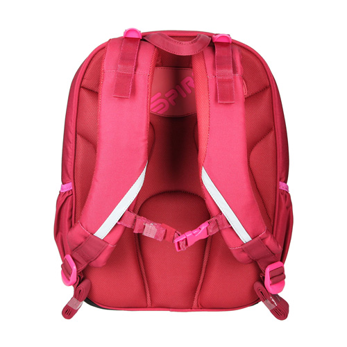 SPIRIT Školní batoh ergonomický, Owl Red