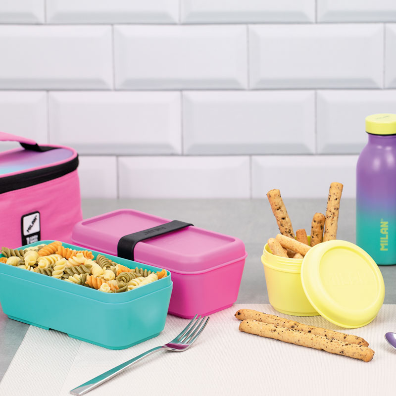 MILAN Box na svačinu MILAN 0,75 l - fuchsia Sunset série