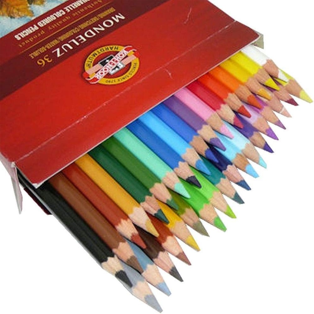 KOH-I-NOOR Pastelky KOH-I-NOOR Mondeluz, akvarelové, sada 36 ks