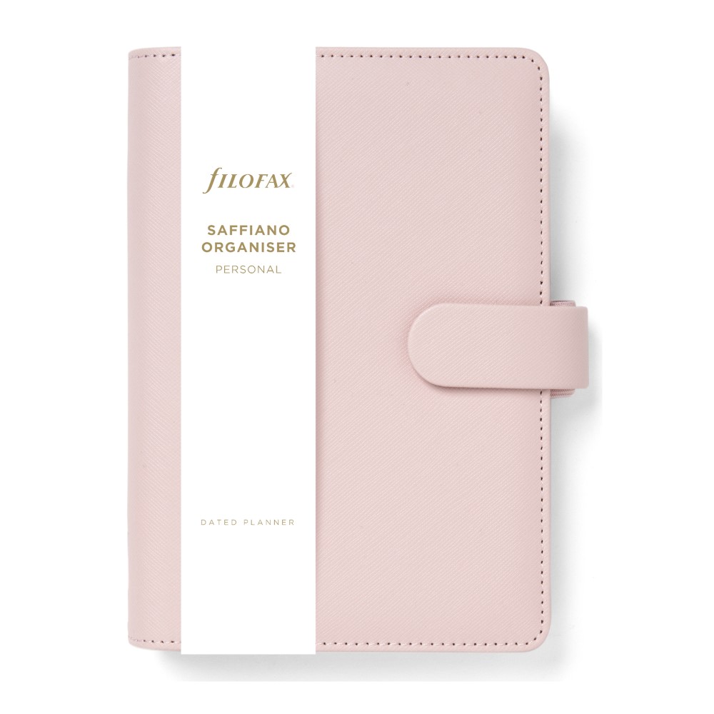 FILOFAX Diář Filofax Saffiano blush, osobní