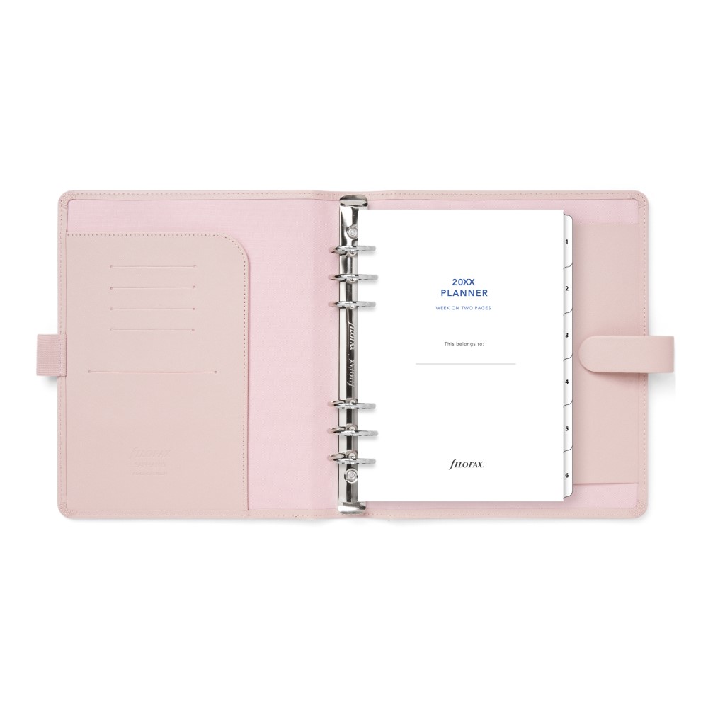 FILOFAX Diář Filofax Saffiano A5 blush