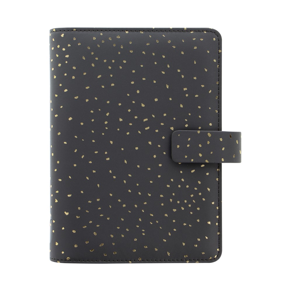 FILOFAX Diář Filofax Confetti Charcoal, osobní