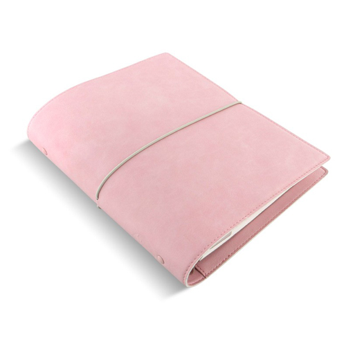 FILOFAX Diář Filofax A5 Domino Soft - pastelově růžový