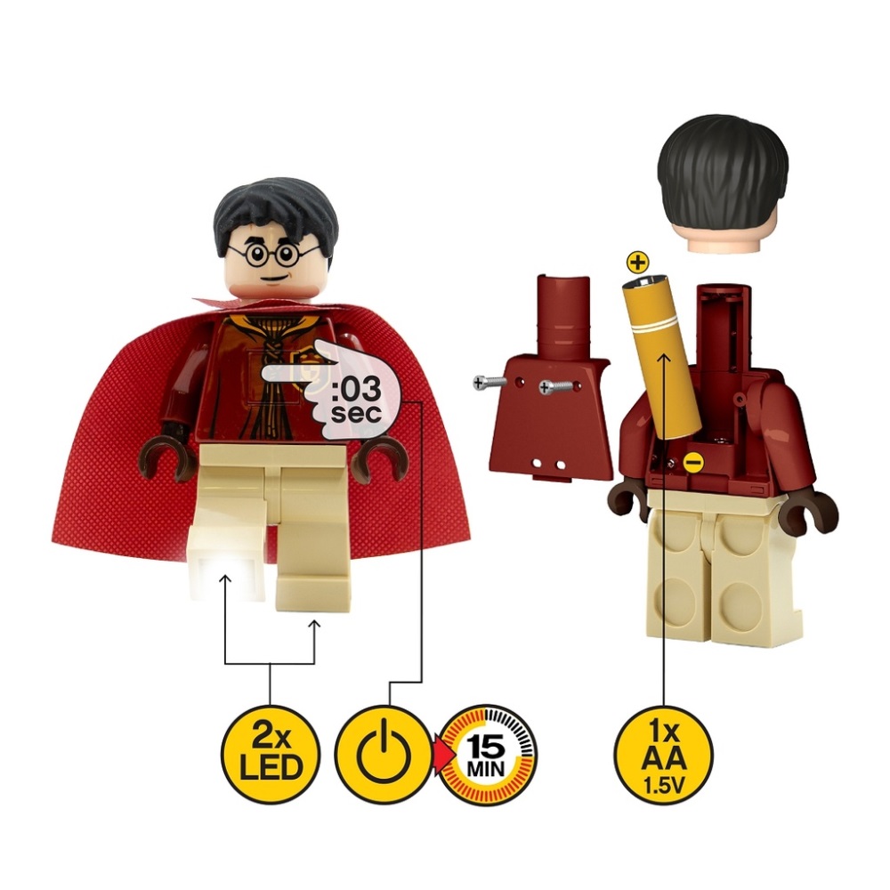 LEGO LED Lite LEGO Harry Potter Famfrpál baterka
