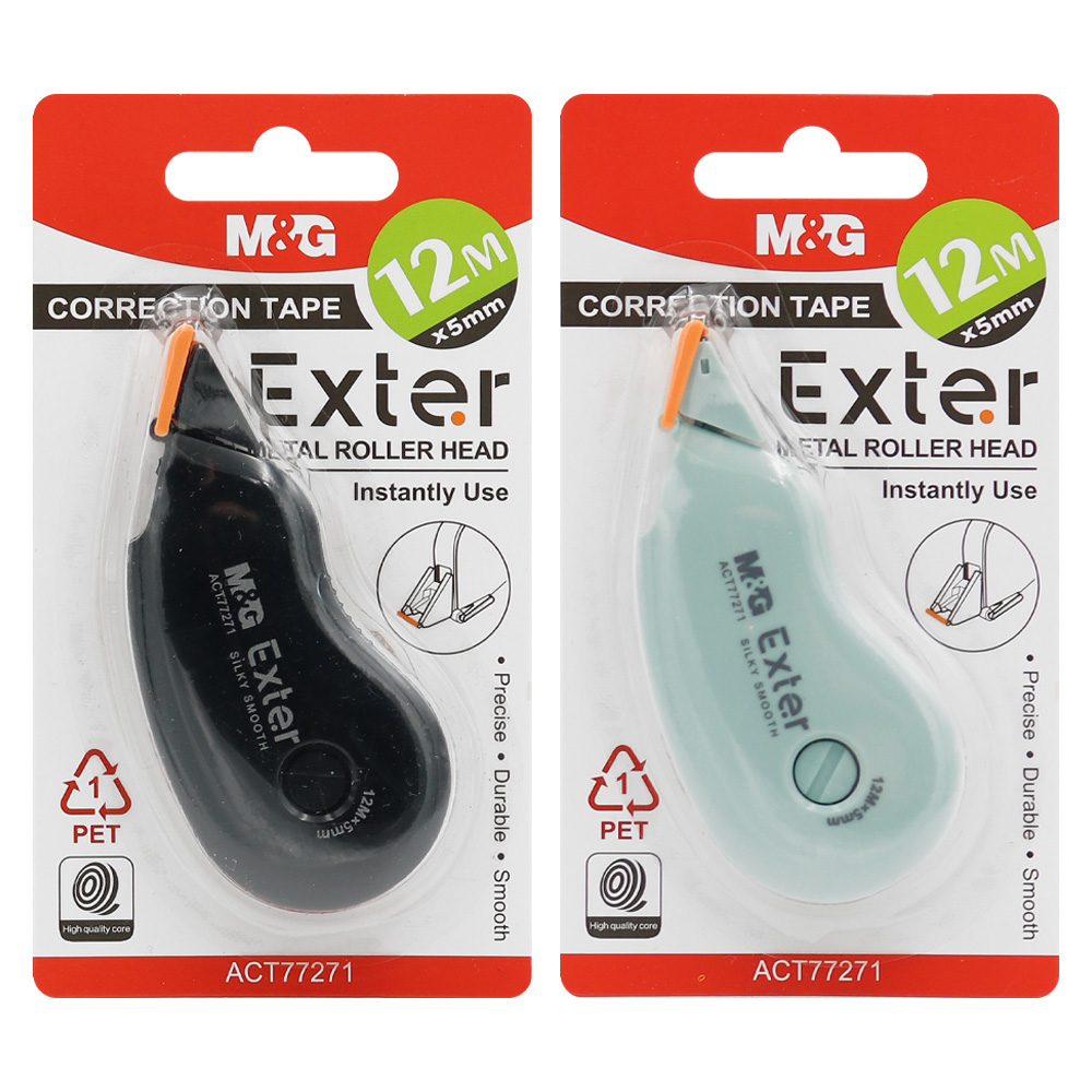 M&G Korektor páska M&G Exter (5 mm x 12 m) - 2 barvy