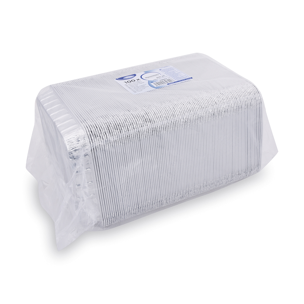 WIMEX Menu mísa Alu 1-dílná 3 cm, 100 ks