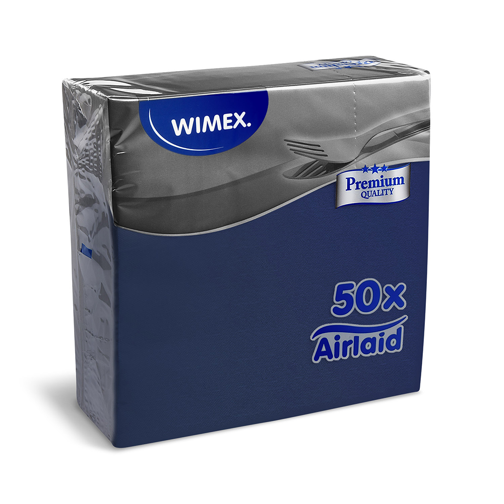 WIMEX Obrousky Premium 40 x 40 cm tmavěmodré (50ks)