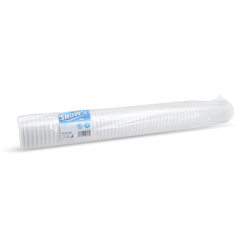 WIMEX Termo kelímek Airpac Snow`s - bílý [50 ks]