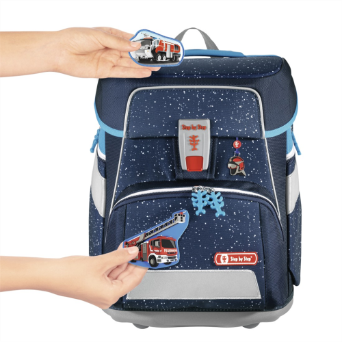HAMA Doplňkový set obrázků MAGIC MAGS Požárníci k aktovkám GRADE, SPACE, CLOUD, 2v1 a KID