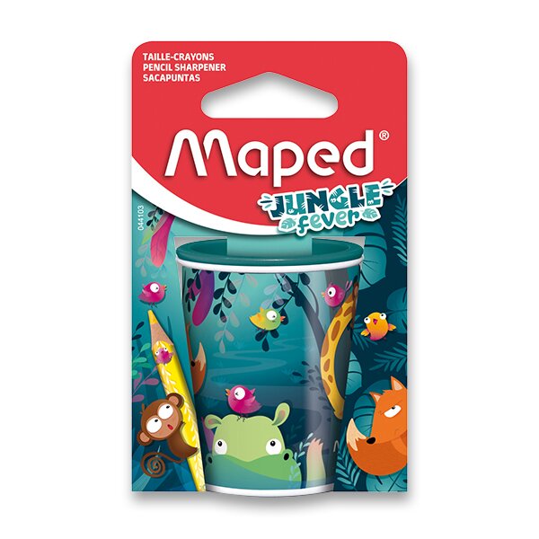 MAPED Ořezávátko MAPED Jungle Fever (2 otvory)