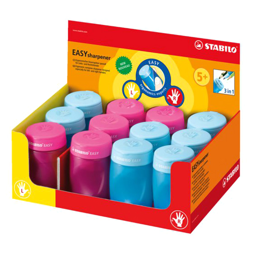 STABILO Struhadlo STABILO EASYsharpener pro prváky modré