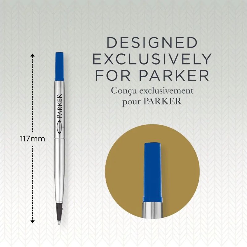 PARKER Náplň do rollerů Parker - černá M (0,7 mm)