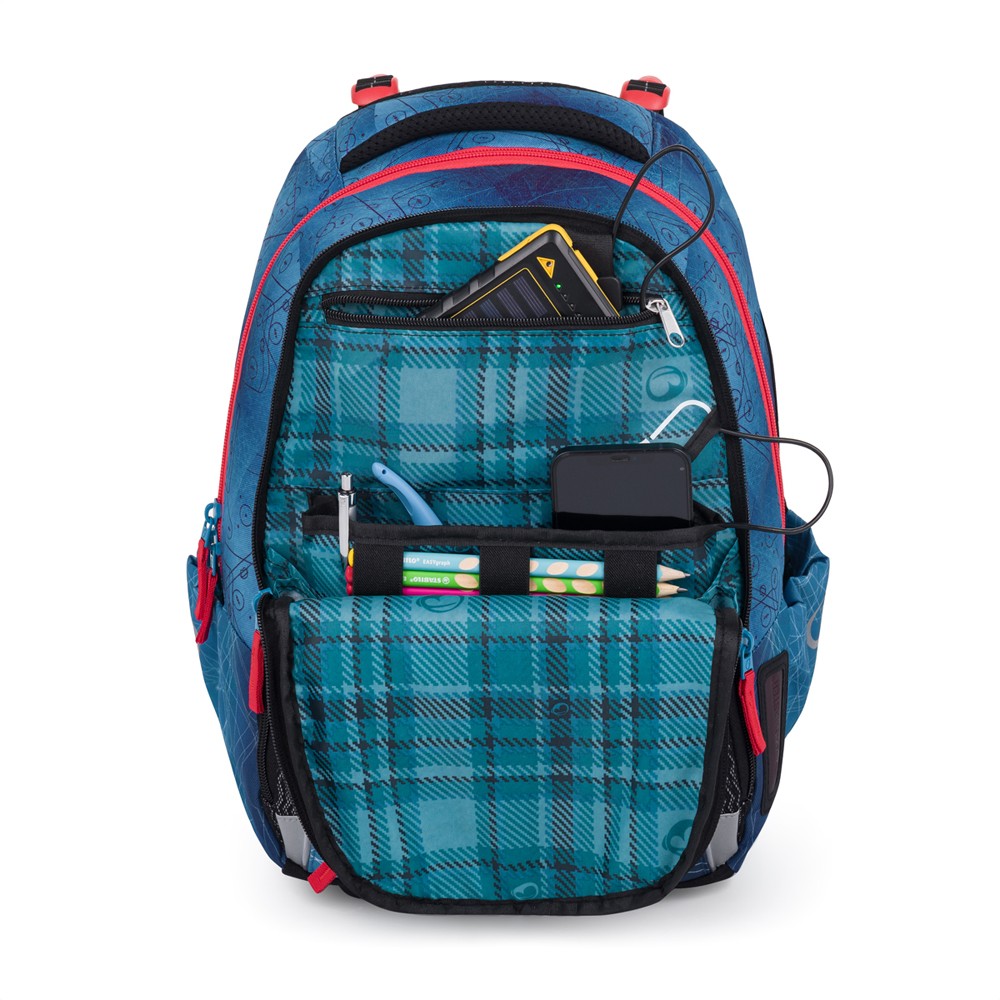 BAGMASTER Školní batoh BagMaster Vega 24 A - Hokej