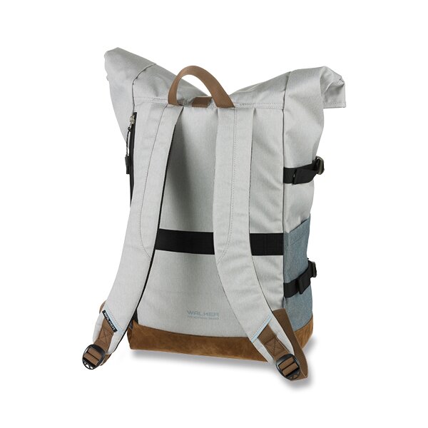 Schneiders Batoh Walker Roll-up Two Light Grey / Grey