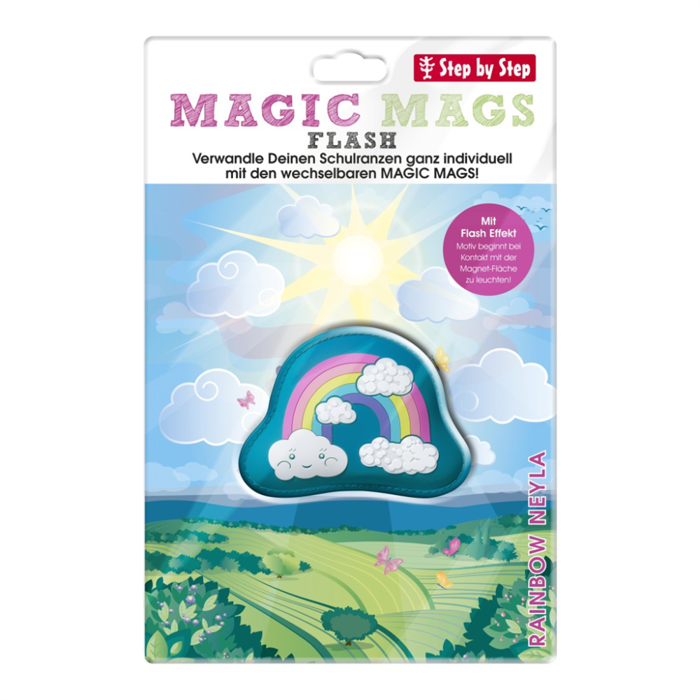 Step by Step Blikání Magic Mags Flash Rainbow Neyla na krok za krokem GRADE, SPACE, CLOUD, 2v1 a KI