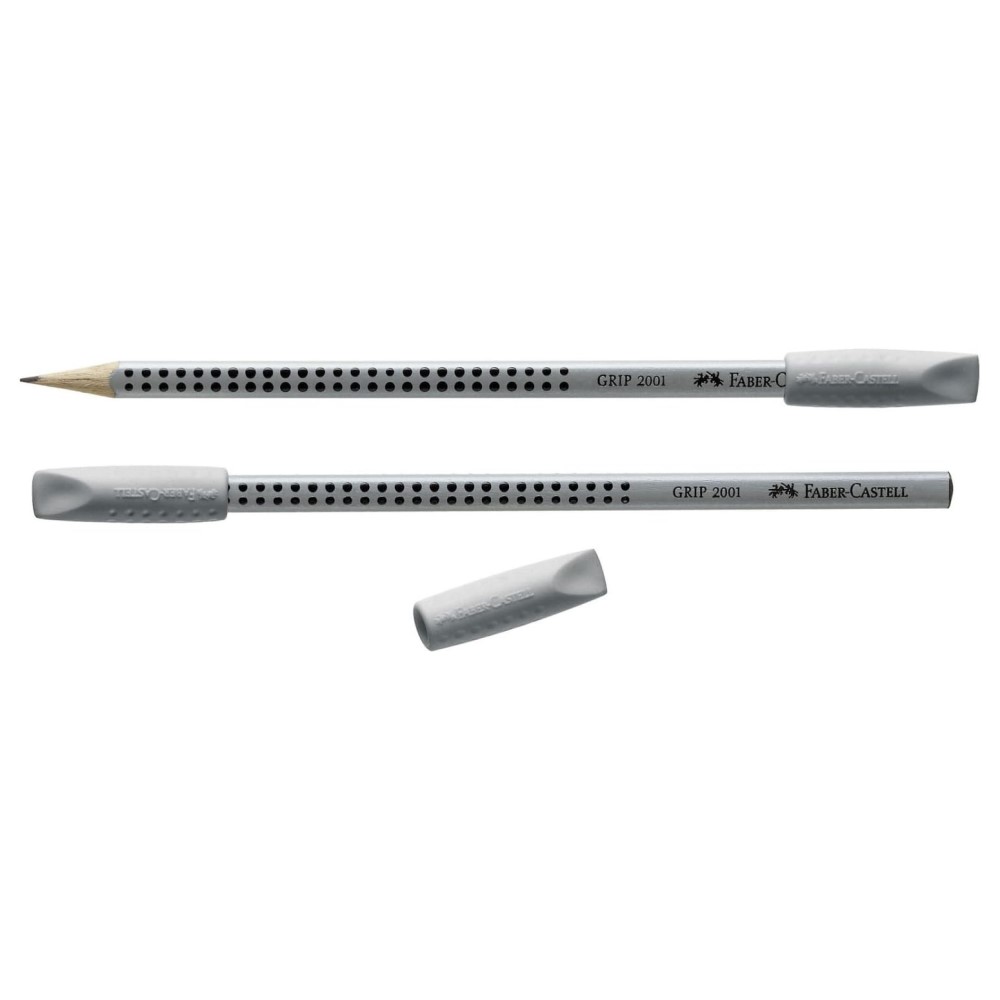 FABER-CASTELL Guma Faber-Castell Grip 2001 Twin - 2ks (4 barvy)