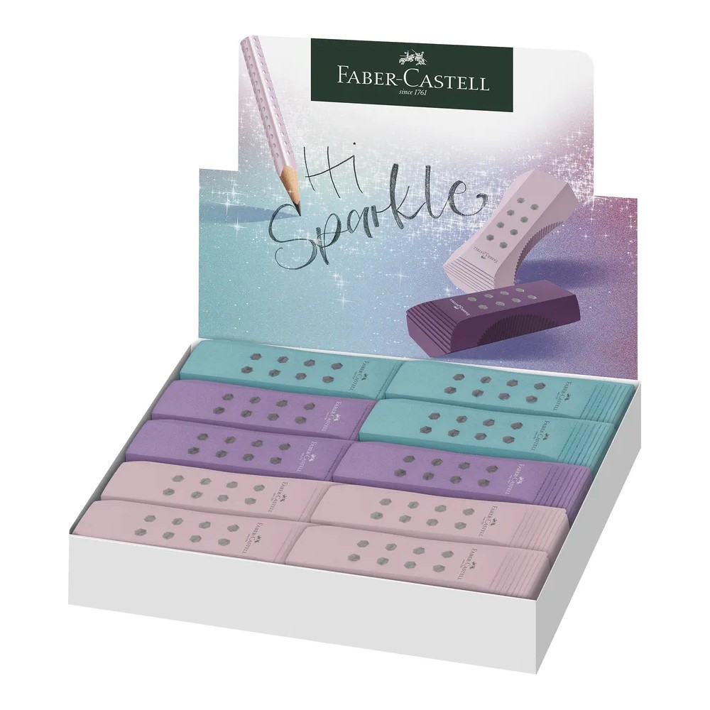 FABER-CASTELL Guma FABER-CASTELL RollOn Sparkle, barevná