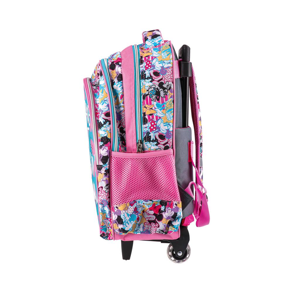 Školní batoh na kolečkách URBAN - make it rainbows, Minnie Mouse