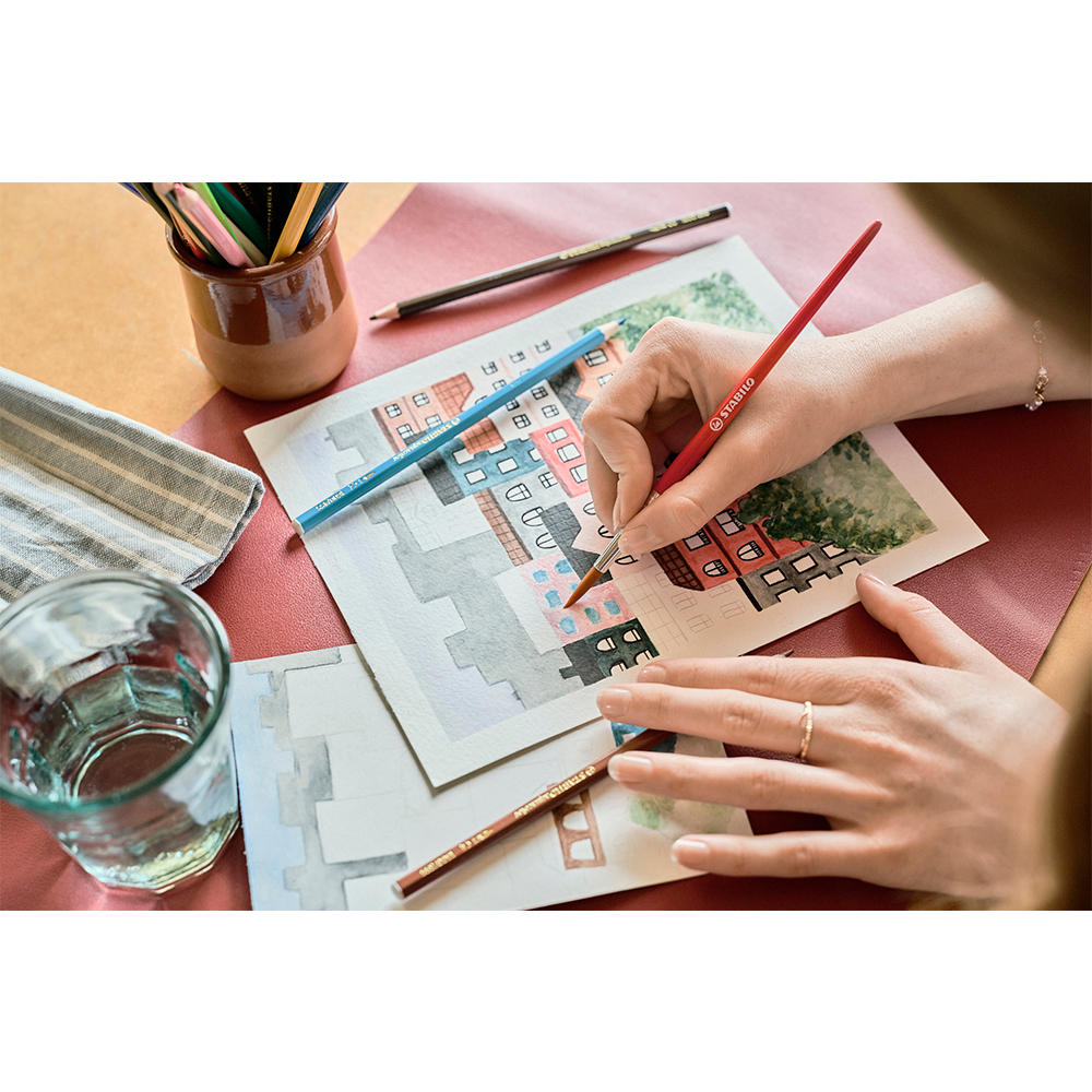 STABILO Akvarelové barvičky STABILO Pastel Love - sada 12 ks