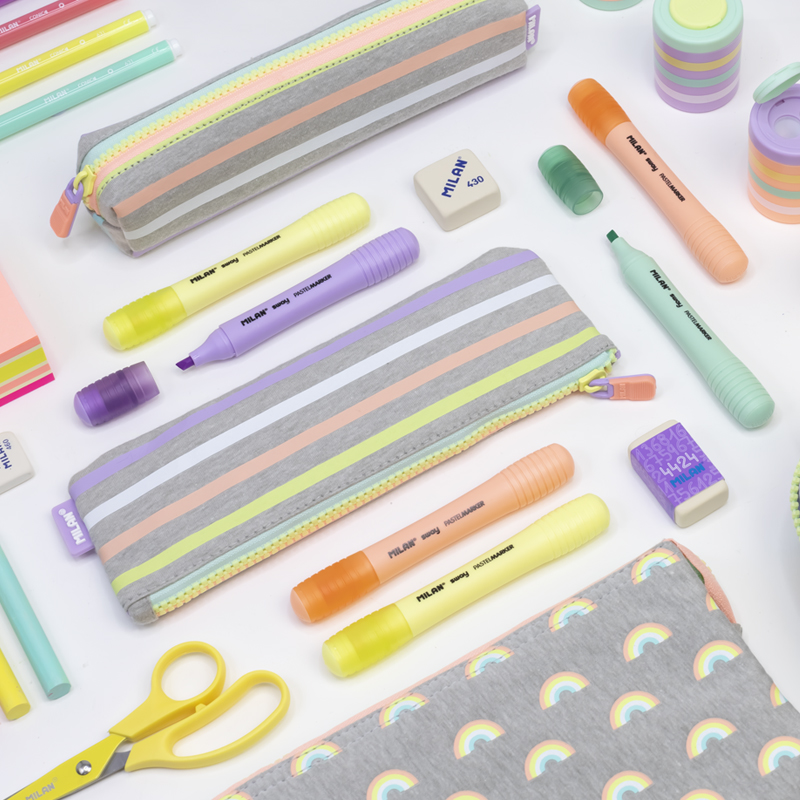 MILAN Zvýrazňovač MILAN Sway Pastel Sugar - sada 4 ks