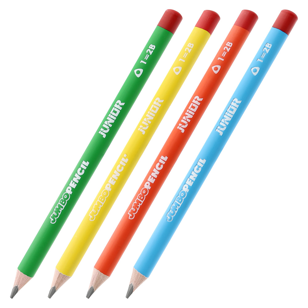 JUNIOR Tužka grafitová JUNIOR JUMBO PENCIL trojhranná - tvrdost 2B (č.1)