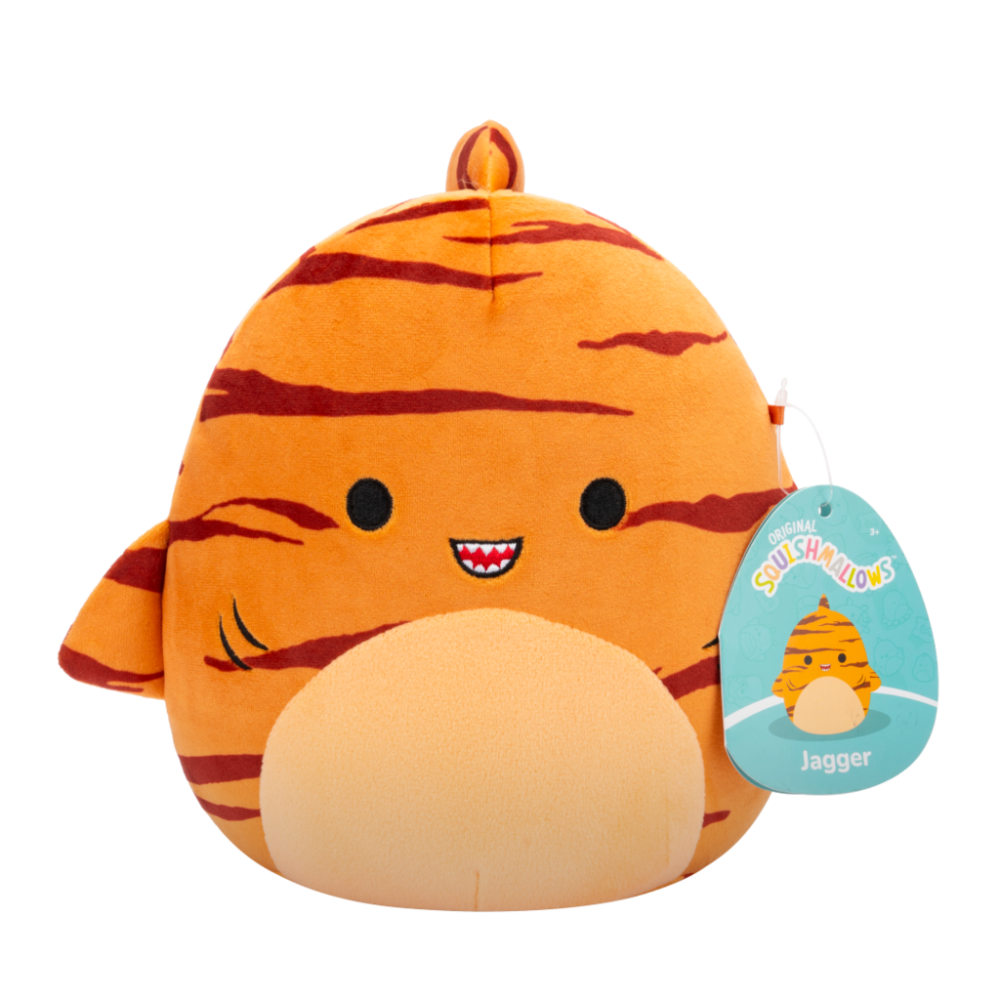 Squishmallows SQUISHMALLOWS Žralok tygří - Jagger