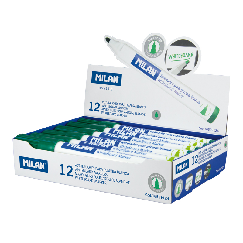 MILAN Popisovač MILAN Whiteboard Marker - zelený