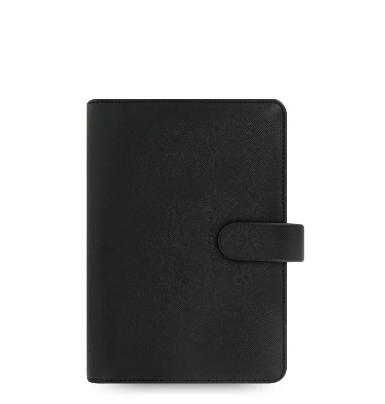 FILOFAX Diář Filofax Saffiano černý, osobní