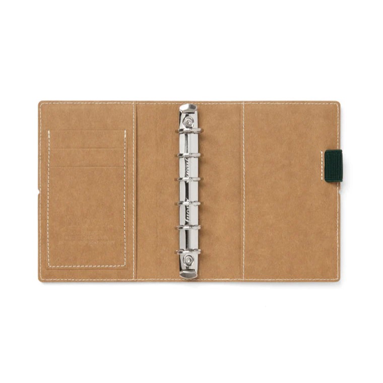 FILOFAX Diář Filofax Eco Essential - Dark Walnut, kapesní