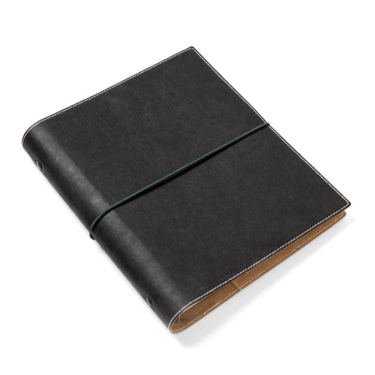 FILOFAX Diář Filofax A5 Eco Essential - Dark Ebony