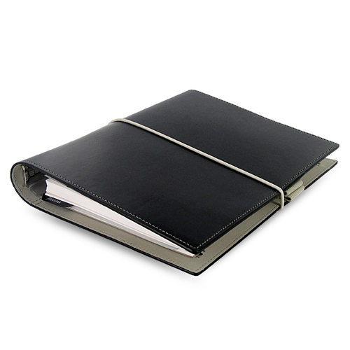 FILOFAX Diár Filofax A5 Domino - černý