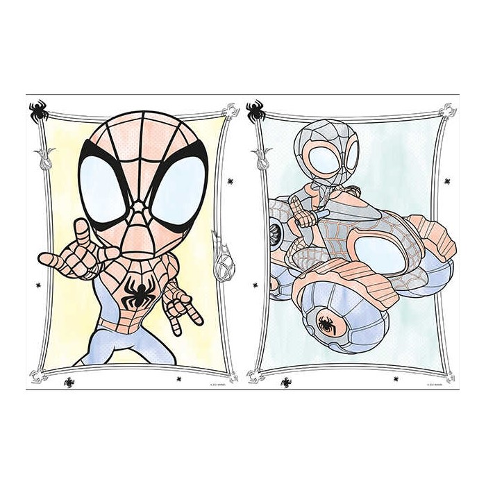 JM Maluj vodou JM Spidey