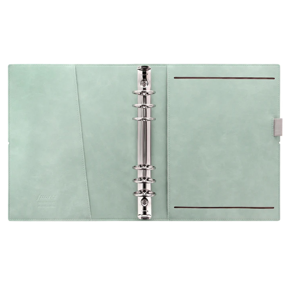 FILOFAX Diář Filofax A5 Domino Soft - barva seagrass
