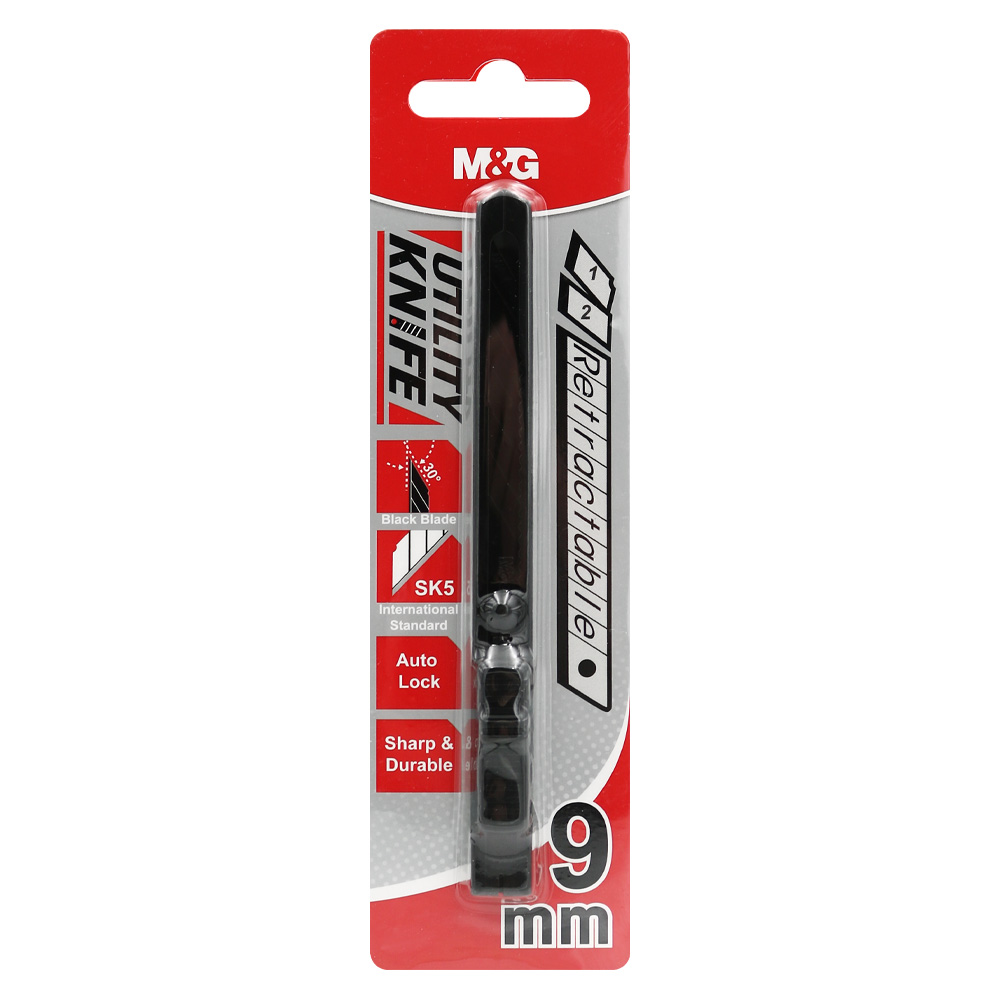 M&G Ořezávací nůž Autolock 30° M&G 9 mm