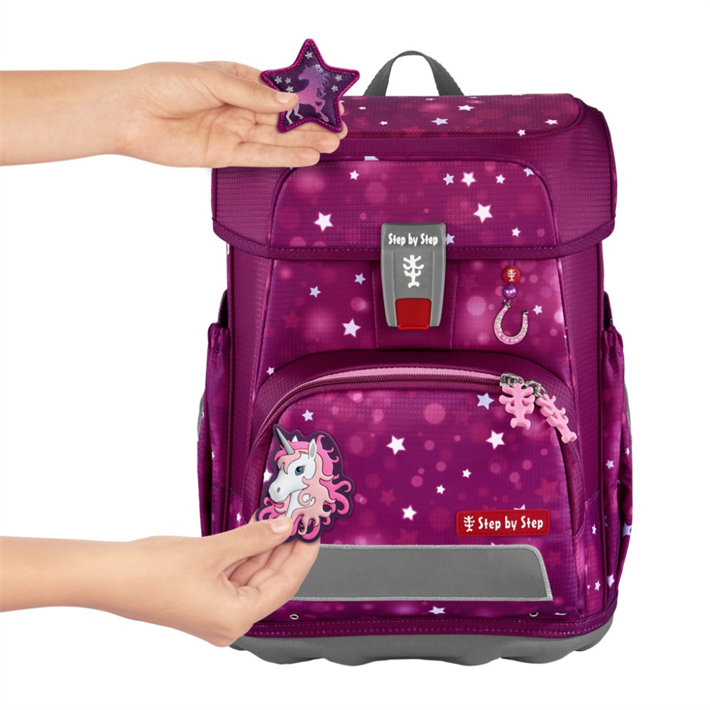 Doplňková sada obrázků MAGIC MAGS Sweet Unicorn Nuala pro aktovky GRADE, SPACE, CLOUD, 2IN