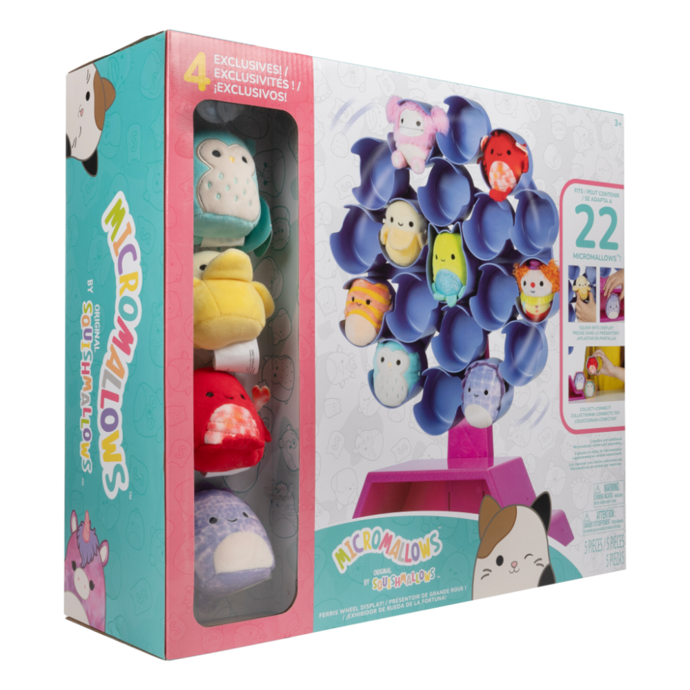 Squishmallows-MM SQUISHMALLOWS Micromallows Play & Display - Kolotoč