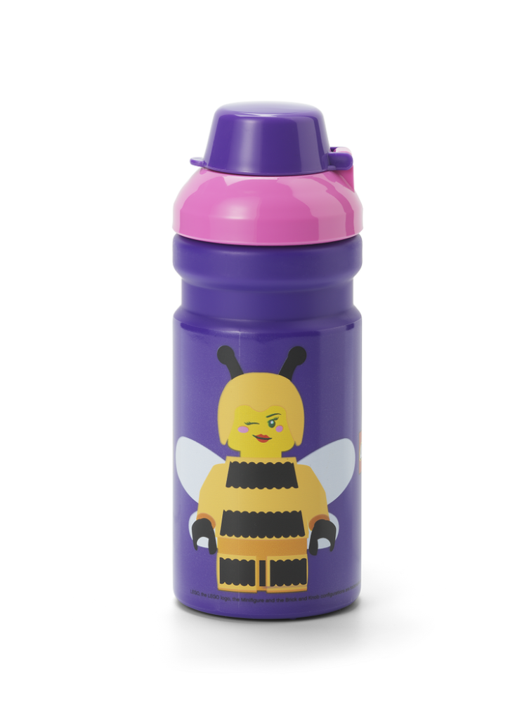 LEGO Storage LEGO Bee svačinový set (láhev a box) - fialová