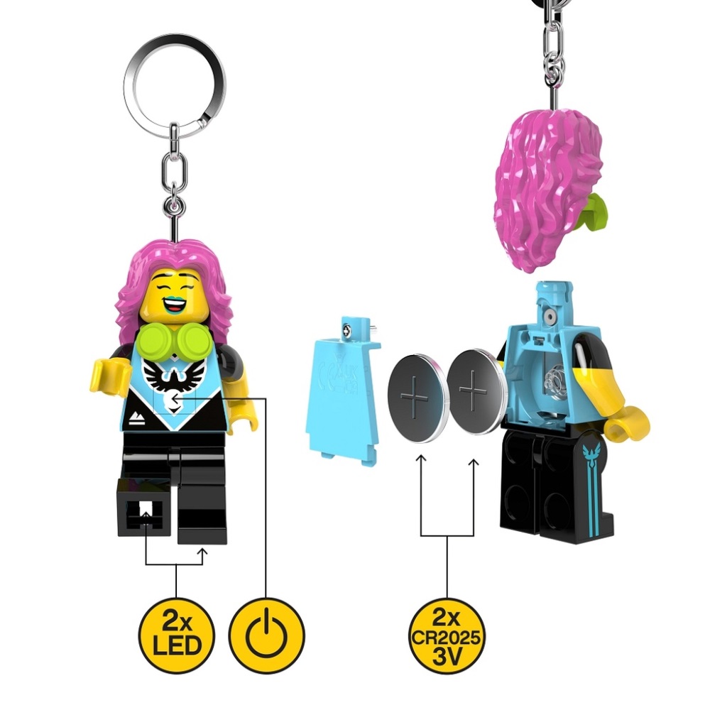 LEGO LED Lite LEGO Minifigures Hráčka videoher svítící figurka (HT)